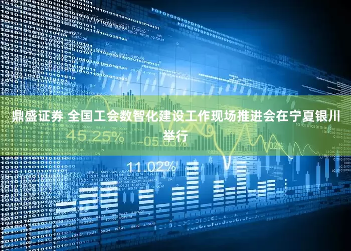 鼎盛证券 全国工会数智化建设工作现场推进会在宁夏银川举行